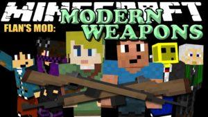 Flan’s Modern Weapons Pack 1.12.2, 1.7.10