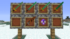 Мод Advanced swords для майнкрафт 1.15.2 1.14.4, 1.12.2