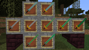 Мод Advanced swords для майнкрафт 1.15.2 1.14.4, 1.12.2