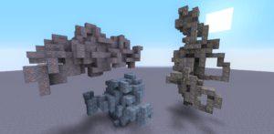 Мод Large Ore Deposits для майнкрафт 1.21, 1.20.4, 1.19.4, 1.18.2, 1.16.5, 1.15.2, 1.14.4, 1.12.2