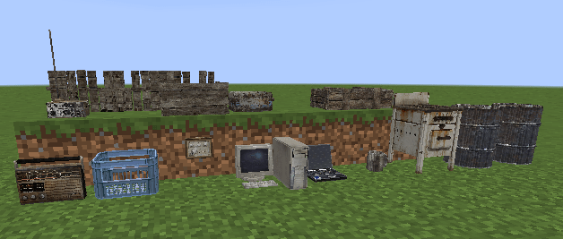 Мод на Сталкер для майнкрафт 1.12.2