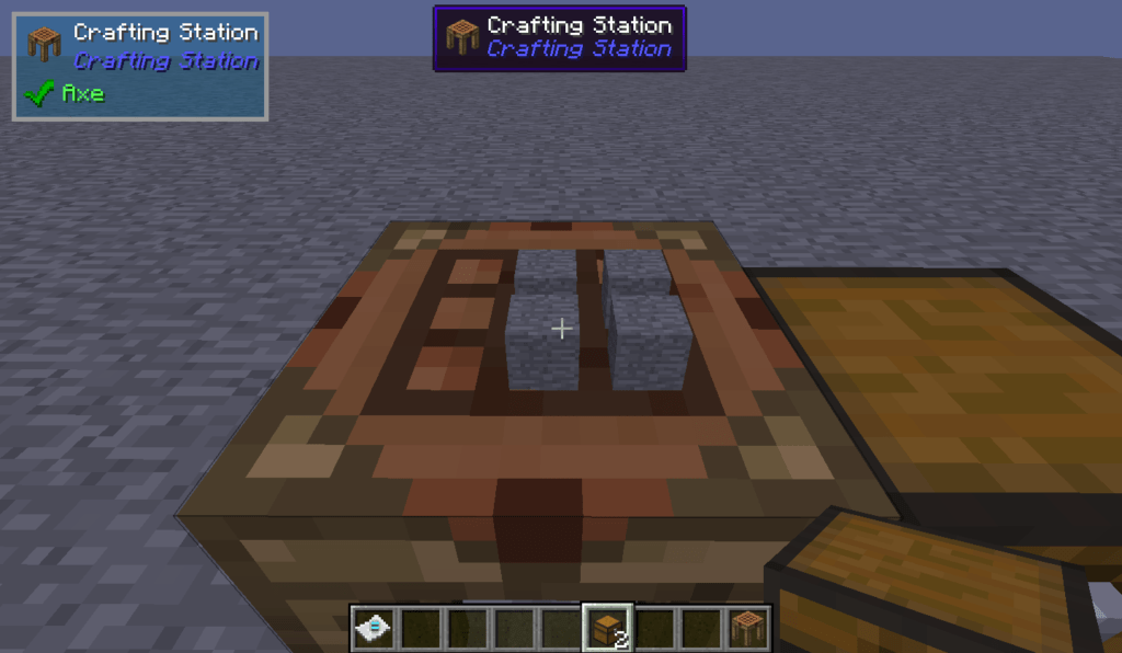 Мод Crafting Station для майнкрафт 1.16.3, 1.15.2, 1.14.4, 1.12.2