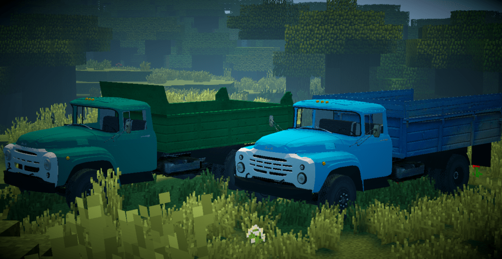 Пак машин ЗИЛ - D33 ZIL Package для Flans 1.12.2, 1.7.10