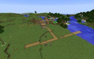 Активированный портал в Край 1.12.2 Активированный портал в Край 1.12.2