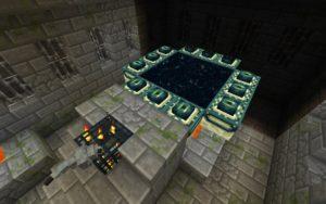 Активированный портал в Край 1.12.2 Активированный портал в Край 1.12.2