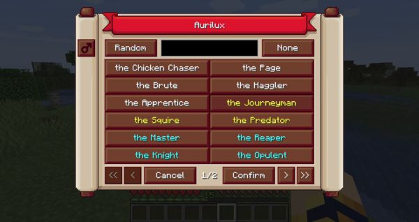 Мод Titles для майнкрафт 1.16.5, 1.12.2 2 Мод Titles для майнкрафт 1.16.5, 1.12.2