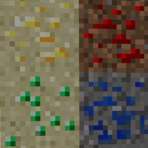 Мод Sandy Ores для майнкрафт 1.15.2, 1.14.4, 1.12.2