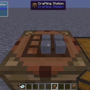 Мод Crafting Station для майнкрафт 1.16.3, 1.15.2, 1.14.4, 1.12.2