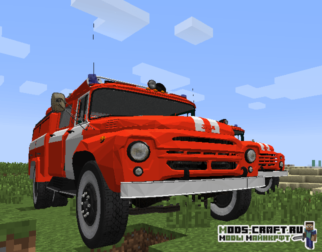 Пак машин ЗИЛ - D33 ZIL Package для Flans 1.12.2, 1.7.10