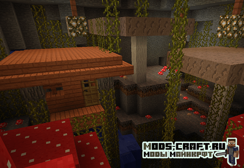 Мод Caves And Dungeons для майнкрафт 1.12.2