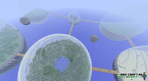 Мод Biospheres для майнкрафт 1.15.2, 1.7.10
