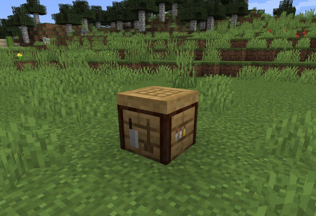 Мод на кулинарный стол - Cooking Table для майнкрафт 1.15.2