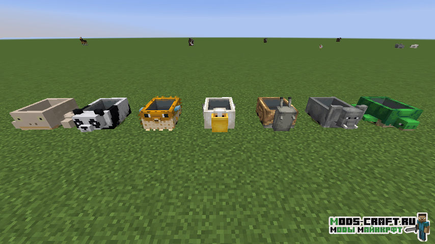 Мод Skinned Carts для майнкрафт 1.15.2, 1.12.2 1 Мод Skinned Carts для майнкрафт 1.15.2, 1.12.2