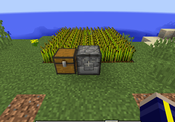 Мод HarvestWithDispenser для майнкрафт 1.15.2, 1.12.2, 1.7.10