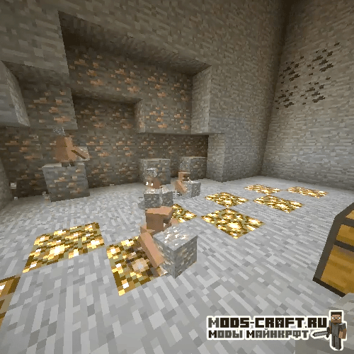 Мод Miner Golems для майнкрафт 1.12.2 1 Мод Miner Golems для майнкрафт 1.12.2
