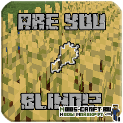Мод Are You Blind (подсветка предметов) 1.15.2, 1.14.4
