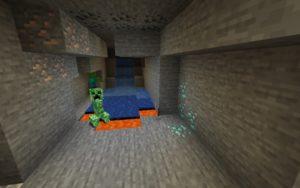 Деревня со спавнером и заброшенной шахтой 1.15.2, 1.14.4