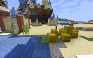 Деревня между двумя биомами 1.15.2, 1.14.4 Деревня между двумя биомами 1.15.2, 1.14.4