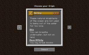 Мод Origins для майнкрафт 1.17.1, 1.16.5, 1.16.1