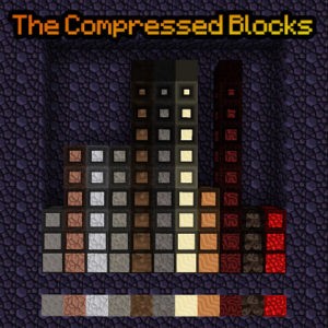Мод The Compressed Blocks 1.16.5, 1.15.2, 1.12.2