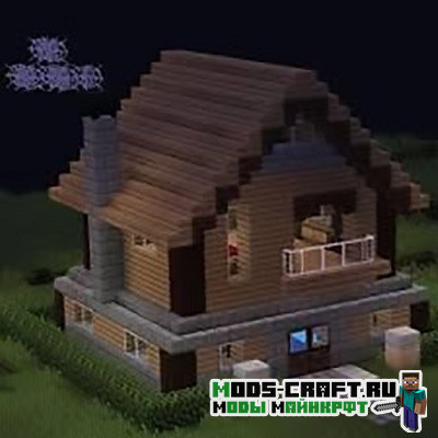 Мод Simple Homes 1.16.5, 1.15.2, 1.14.4, 1.12.2