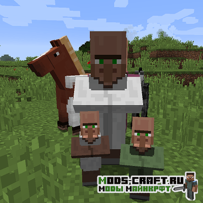 Мод Customizable Breeding And Grow Up Speed для майнкрафт 1.15.2, 1.14.4, 1.12.2