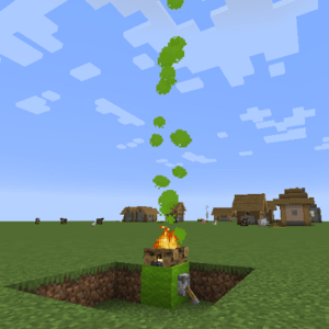 Мод Colorful Campfire Smoke для майнкрафт 1.16, 1.15.1, 1.14.4