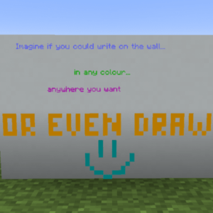 Мод Graffiti для майнкрафт 1.15.2