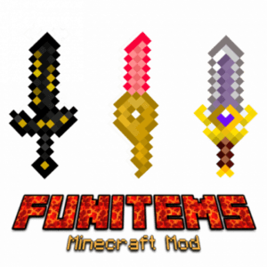 Мод FunItems для майнкрафт 1.15.2, 1.14.4, 1.12.2