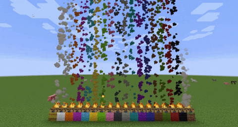 Мод Colorful Campfire Smoke для майнкрафт 1.16, 1.15.1, 1.14.4 2 Мод Colorful Campfire Smoke для майнкрафт 1.16, 1.15.1, 1.14.4