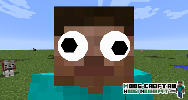 Мод GooglyEyes для майнкрафт 1.16.5, 1.15.2, 1.12.2, 1.7.10 1 Мод GooglyEyes для майнкрафт 1.16.5, 1.15.2, 1.12.2, 1.7.10