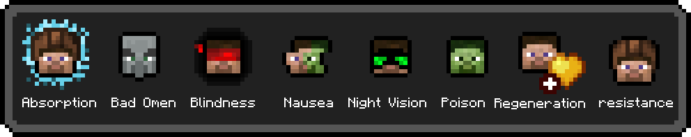 Stevey/Alex Icons для майнкрафт 1.15.2