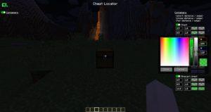 Мод Chest locator для майнкрафт 1.16.5, 1.15.2, 1.14.4, 1.12.2