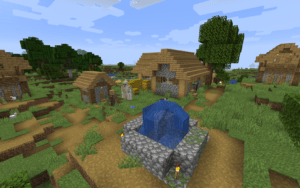 Деревня и разрушенный портал 1.16.x Деревня и разрушенный портал 1.16.x