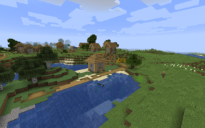 Деревня и разрушенный портал 1.16.x Деревня и разрушенный портал 1.16.x