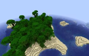 Тропический остров в ледяном океане 1.16.x, 1.15.2, 1.14.4, 1.12.2