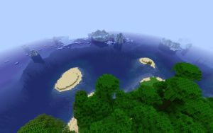 Тропический остров в ледяном океане 1.16.x, 1.15.2, 1.14.4, 1.12.2