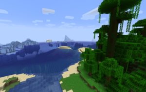 Тропический остров в ледяном океане 1.16.x, 1.15.2, 1.14.4, 1.12.2