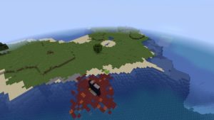 Остров и портал в ад 1.16.x