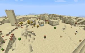 Деревня в пустыне 1.16.x, 1.15.2, 1.14.4