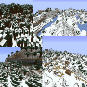 Мод Polarizing Biomes для майнкрафт 1.16.5, 1.14.4