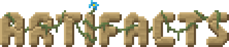 Мод Artifacts для майнкрафт 1.20.1, 1.19.4, 1.18.2, 1.17.1, 1.16.5, 1.15.2, 1.12.2