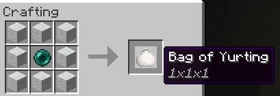 Мод Bag of Yurting для Майнкрафт 1.17.1, 1.16.5, 1.15.2