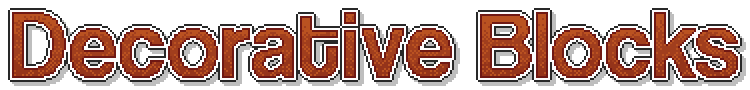 Мод Decorative Blocks 1.20.4, 1.19.4, 1.18.2, 1.16.4, 1.15.2, 1.14.4