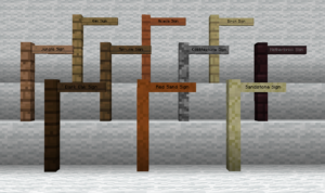 Мод Custom Signposts 1.16.4, 1.14.4, 1.12.2 Мод Custom Signposts 1.16.4, 1.14.4, 1.12.2
