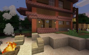 Красивый дом для выживания 1.16.x