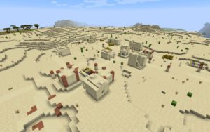 Пирамида, четыре деревни и аванпост 1.16.x, 1.15.2 Пирамида, четыре деревни и аванпост 1.16.x, 1.15.2