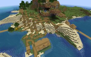 Остров с деревней 1.16.x, 1.15.2