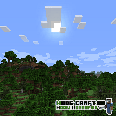 Мод Soaring Clouds для майнкрафт 1.16.1, 1.15.2 Мод Soaring Clouds для майнкрафт 1.16.1, 1.15.2
