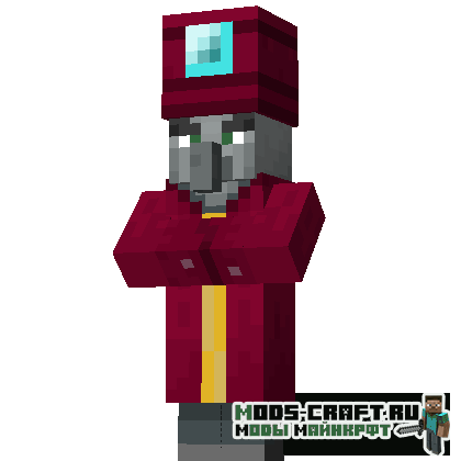 Мод Enchant With Mob для майнкрафт 1.17.1, 1.16.5, 1.15.2